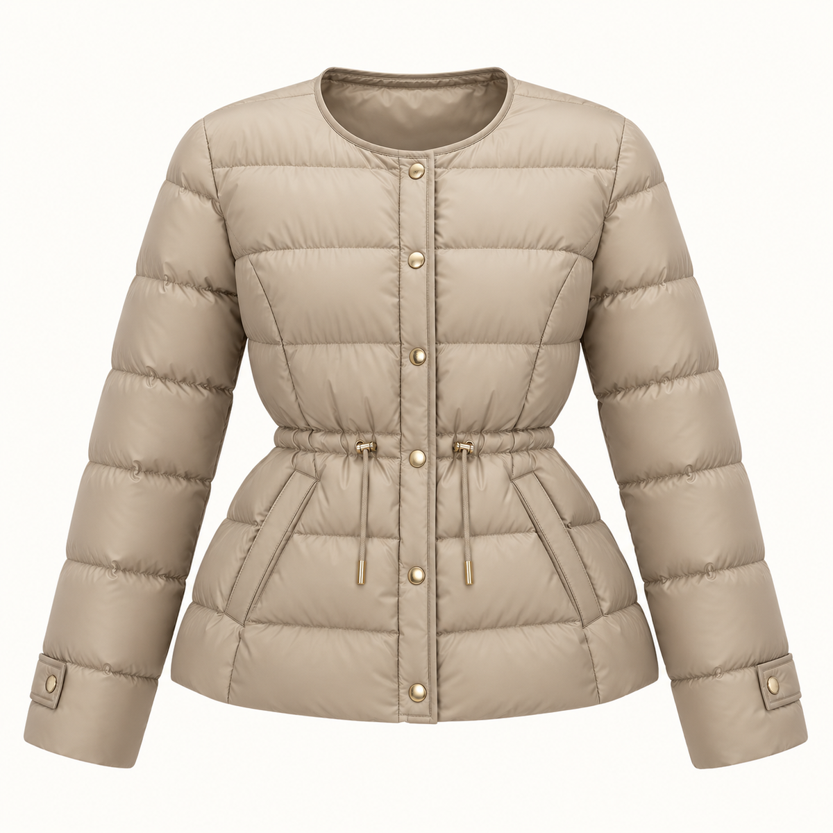 BEIGE GIRLY COAT