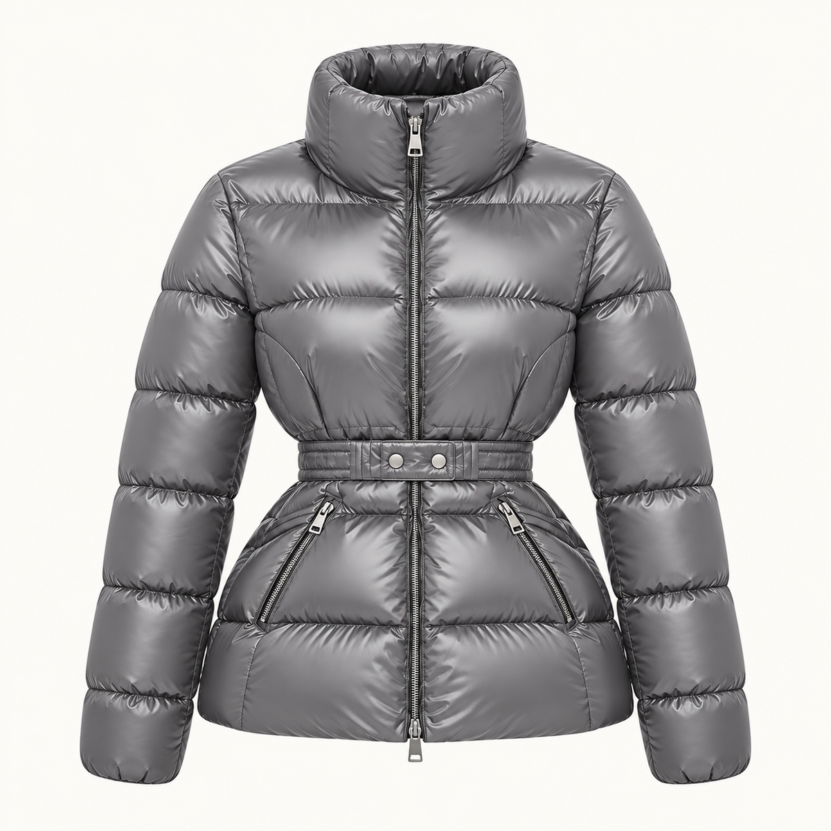 SNATCHABLE COAT SILVER