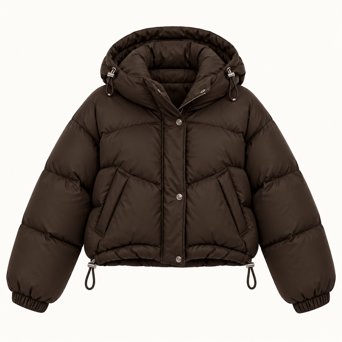 Brown Puffer Jacket